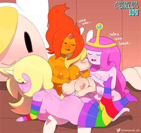 Rule 34 4girls Absurd Res Adorable Adventure Girls Adventure Time