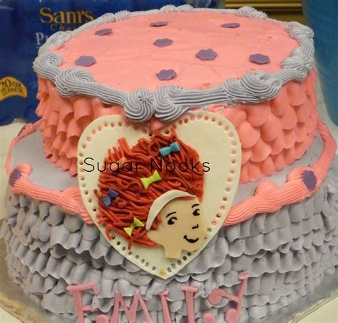 Fancy Nancy Birthday Cake Cake Custom Cakes Cake Desserts