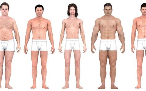 Revealing 3D Images Show How The Perfect Male Body Has Changed Over