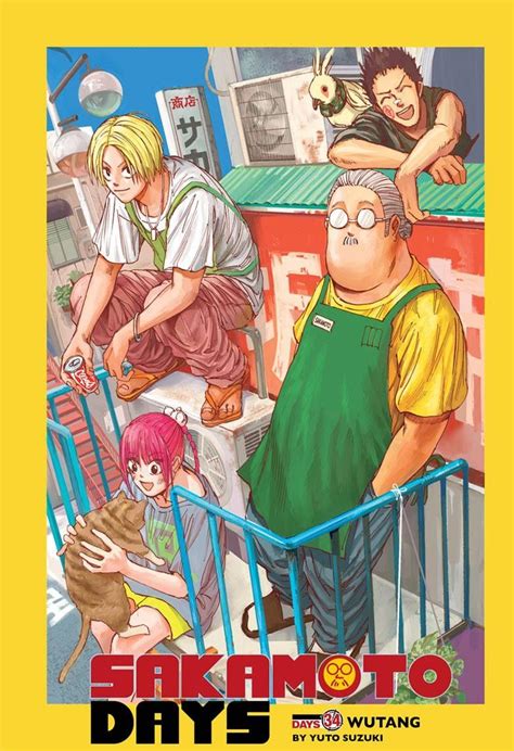 Sakamoto Days Cover Manga Covers Japanese Animation Comics