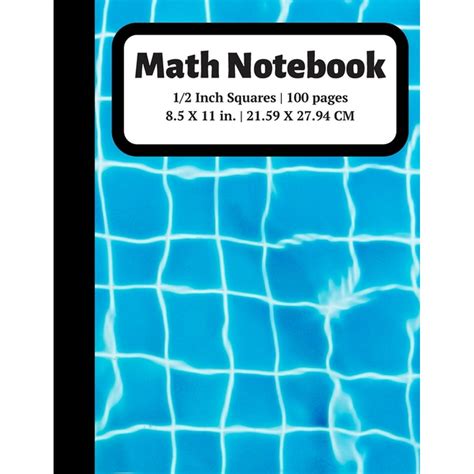 Graph Paper Notebooks Math Notebook 12 Inch Square Graph Paper For
