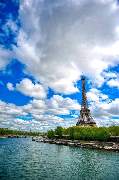 Eiffel Tower In Parisfrance Architecture Urban Skyline Photo Background