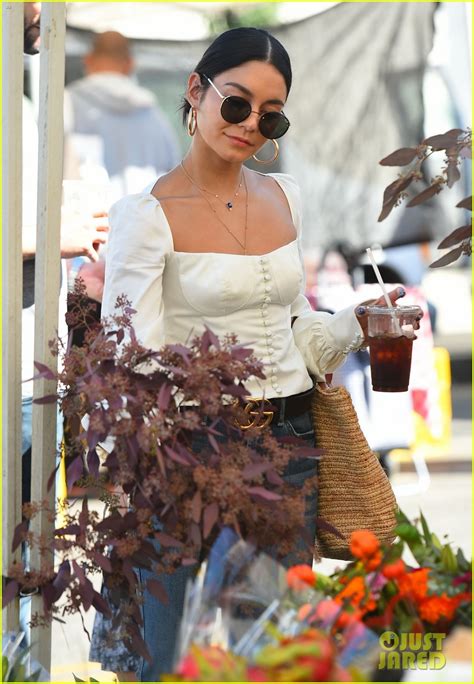 Vanessa Hudgens Dons Halloween Inspired Outfit Ahead Of Farmers Market