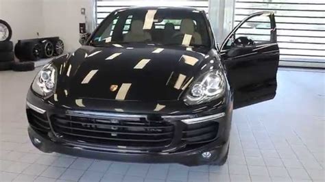 2016 Porsche Cayenne Black Stock 110625 Walk Around Youtube