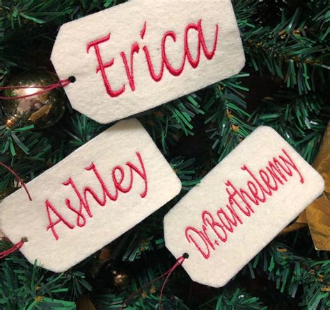 Custom Embroidered Name Tags Name Patch Personalized Name Tags Etsy