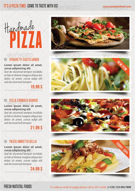 20 best pizza restaurant flyer psd templates good pizza pizza menu food