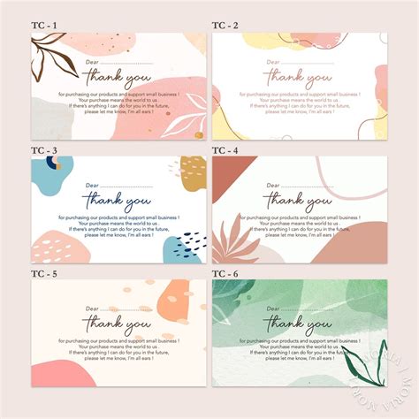 Berbeda dengan ukuran kertas ini yang mempunyai ukuran 12,6 cm 7,9cm. Custom Thank You Card / Kartu Ucapan Terima Kasih ...