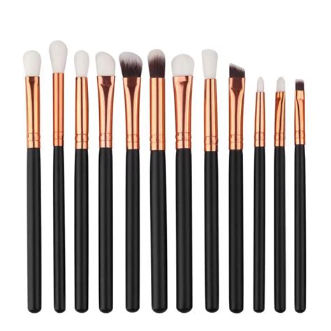 12pcs Mini Cosmetic Eyebrow Eyeshadow Brush Makeup Brush Sets Kits