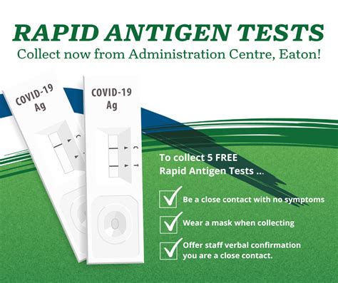 News Story Rapid Antigen Tests For Close Contacts At Admin Office