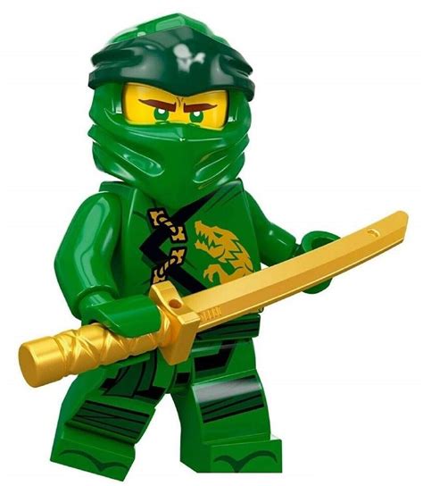Lego Ninjago Lloyd Legacy Gold Katanna Sword Green Ninja Minifigure