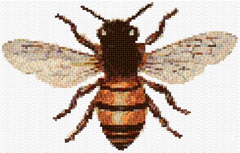 Cross Stitch Bee Xstitch Chart Design