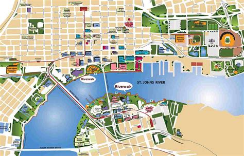 Map Of Downtown Jacksonville Living Room Design 2020