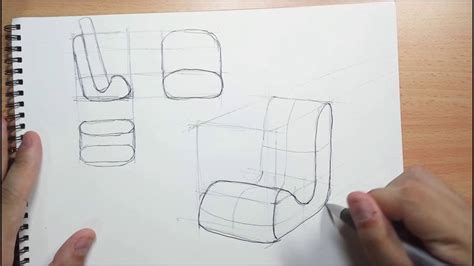 Pen Sketch Desktop Phone Holder Concept Youtube