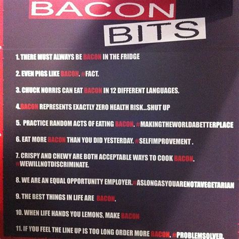 Bacon Rules Flickr Photo Sharing