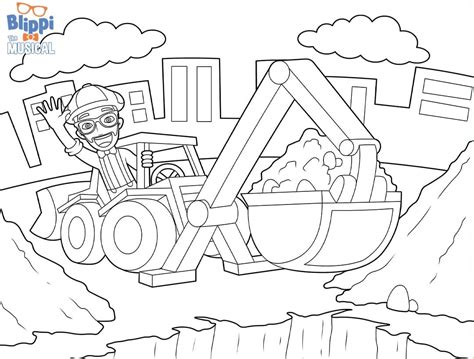 Free Printable Blippi Coloring Pages For Kids | WONDER DAY — Coloring pages for children and adults