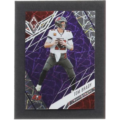 Tom Brady 2022 Panini Phoenix Purple Lazer 65 36 99 Pristine Auction