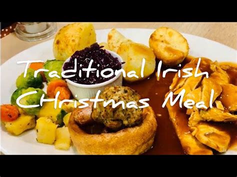 Lots of people celebrate together in those weeks before and we get online orders from irish diaspora as far away as australia. complete the meal. Traditional Irish Christmas Meal - B) what are the symbols ...