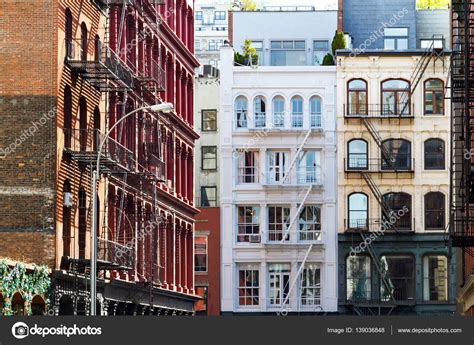 Historic Buildings In Soho Manhattan New York City — Stock Photo