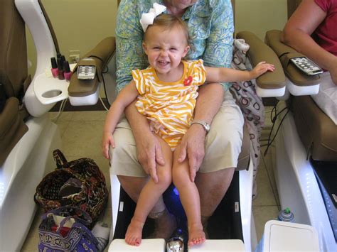 the robertson s first pedicure