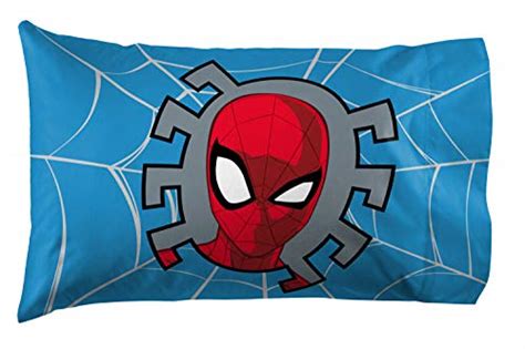 Jay Franco Marvel Spiderman Spidey Faces 5 Piece Full Bed Set