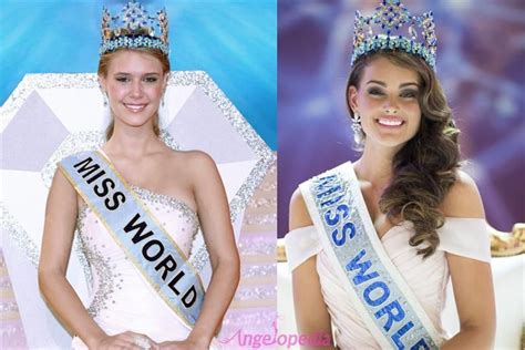 Rolene Strauss Miss World 2014 And Alexandria Mills Miss World 2010 To