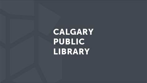 Library News Calgary Public Library