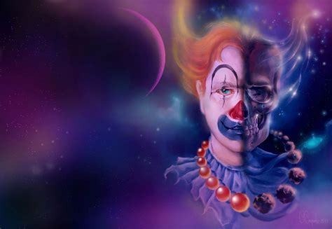 Dark Horror Evil Clown Art Artwork F Wallpaper 4000x2767