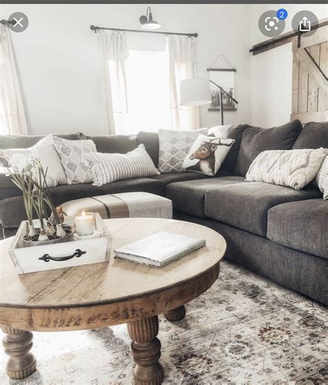 Pin by Elvira on Home decor | Charcoal sofa living room, Grey couch