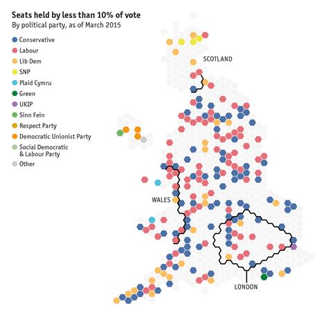 Uk General Election 2015 Map Of Britain Constituency Cartography