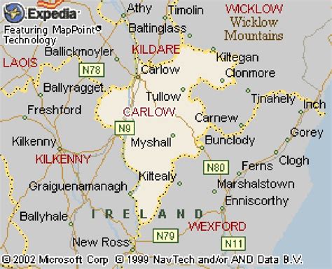 A Collection Of Maps And Drawings Of County Carlow