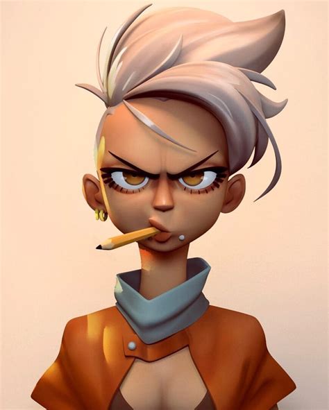 50 realistic 3d models and character designs for your inspiration cartoon character design