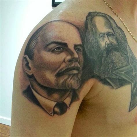 Tattoo Uploaded By Servo Jefferson • Lenin And Marx By Bob Paulin Via