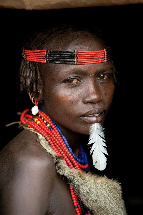 Woman Of The Dassenech Tribe Photograph By Tony Camacho