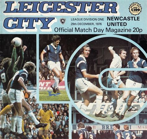 This is the official youtube channel of leicester city football club. Leicester City vs Newcastle United - 1976 - Cover Page in 2020 | Leicester city, Newcastle ...