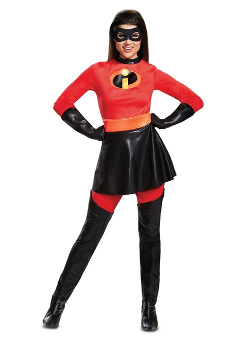 Disney Incredibles 2 Deluxe Mrs Incredible Womens Costume Ebay