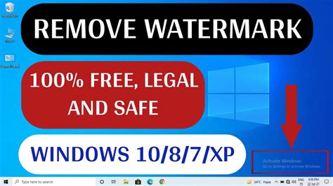 How To Remove Activate Windows 10 Watermark Permanently 100 Otosection