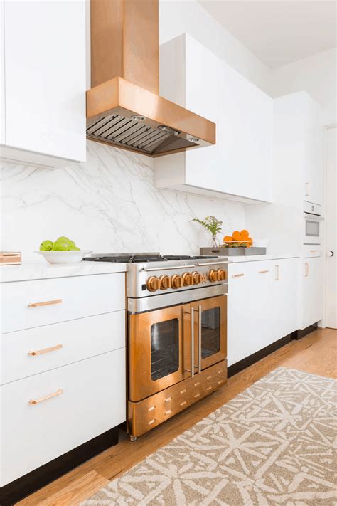 Gorgeous Copper And White Kitchen Inspiration Laura U Design Collective