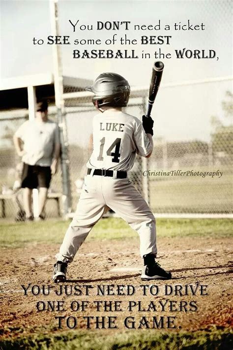 Inspirational Baseball Quotes For Little League Baseball Quotes