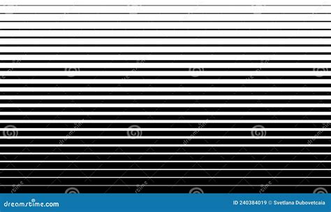Horizontal Line Pattern From Thin Line To Thick Parallel Stripe