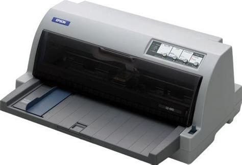 This flexible and compact printer can easily handle cut sheets. Epson LQ-690 Dot Matrix Printer | Souq - UAE