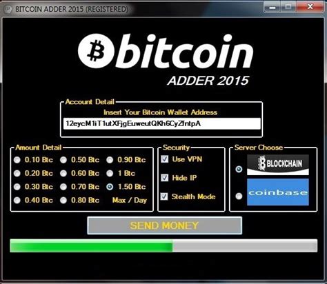 Bitcoin Money Adder Latest V Free Download For PC Bitcoin Hack Bitcoin Generator
