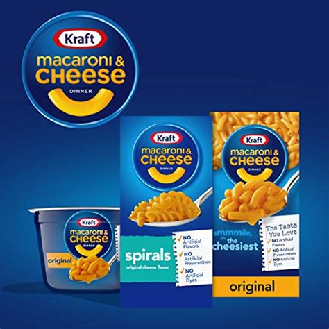 Kraft Spirals Original Macaroni And Cheese Dinner 55 Oz Box Pricepulse