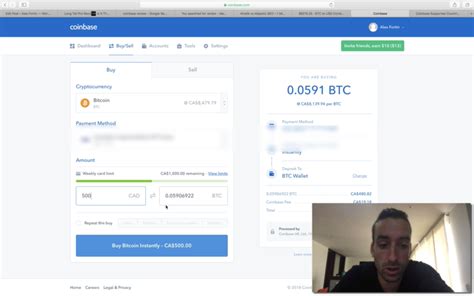 Canadians looking to sell bitcoin from coinbase and trade it for canadian dollars to send to their canadian bank account can easily do this utilizing both coinbase and ndax. Coinbase Review - Is it the best Bitcoin Exchange? - Alex ...