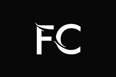 Fc Monogram Logo Design By Vectorseller Thehungryjpeg
