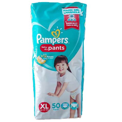 Pampers Pants Xl Super Jumbo 50s Csi Supermarket