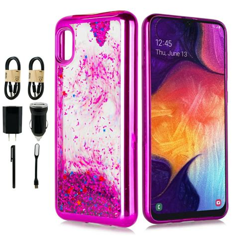 Value Pack For Samsung Galaxy A10e Case Hybrid Phone Case Glitter