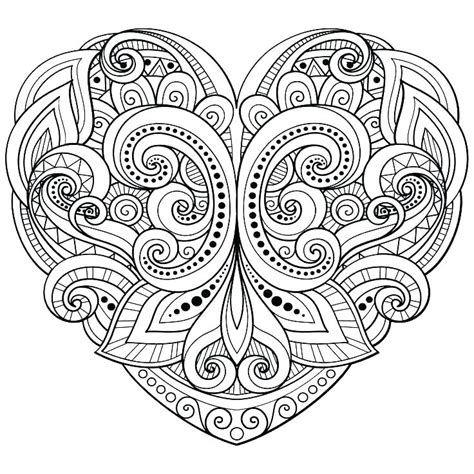 Free heart shaped lock coloring page printable. Heart And Key Coloring Pages at GetColorings.com | Free ...