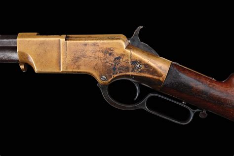 Lot Detail A Winchester Martially Marked Model 1860 Henry Lever