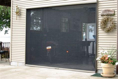 Panoramaultra Retractable Garage Screens Stoett Garage Screen Door