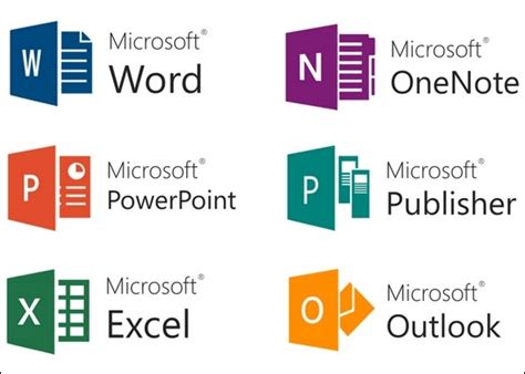 Microsoft Office Icon Vector 262429 Free Icons Library
